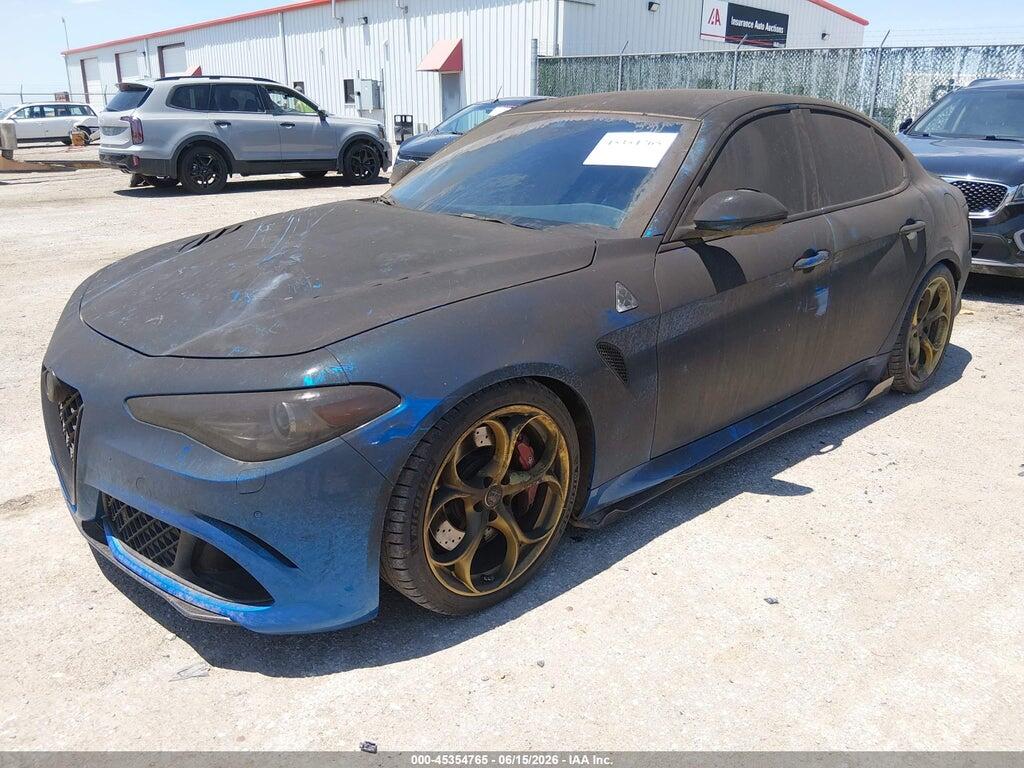 ZARFAEAV6J7580948 2018 ALFA ROMEO GIULIA photo no. 2
