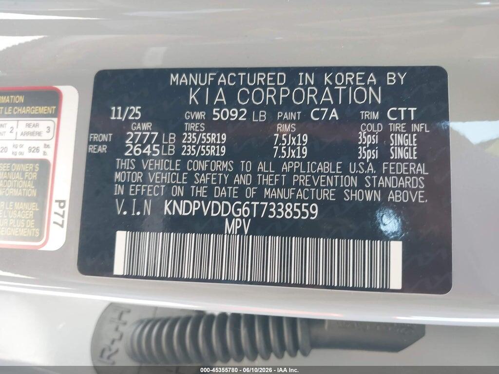 KNDPVDDG6T7338559 2026 KIA SPORTAGE HYBRID photo no. 9