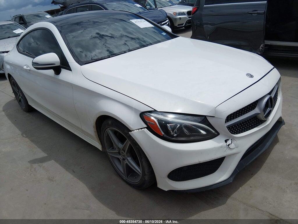 WDDWJ4JB4JF631255 2018 MERCEDES-BENZ C 300 photo no. 1