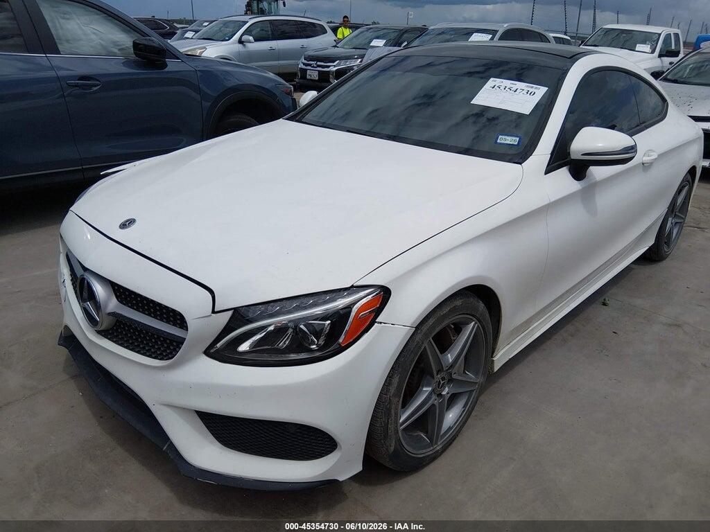 WDDWJ4JB4JF631255 2018 MERCEDES-BENZ C 300 photo no. 2