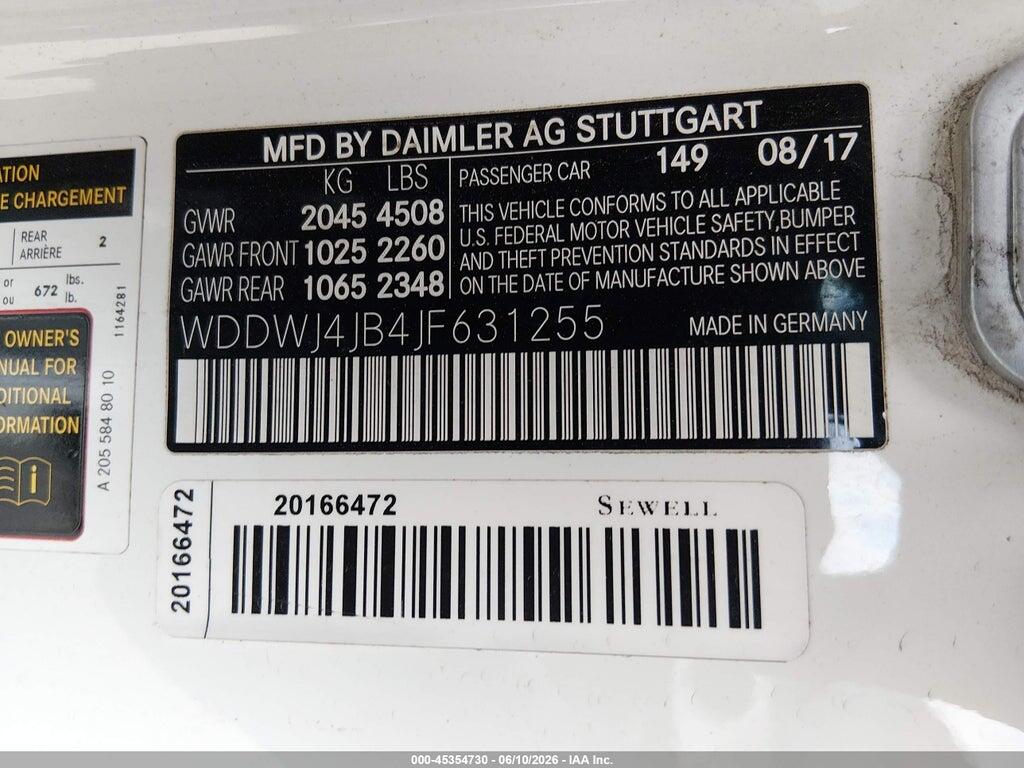 WDDWJ4JB4JF631255 2018 MERCEDES-BENZ C 300 photo no. 9