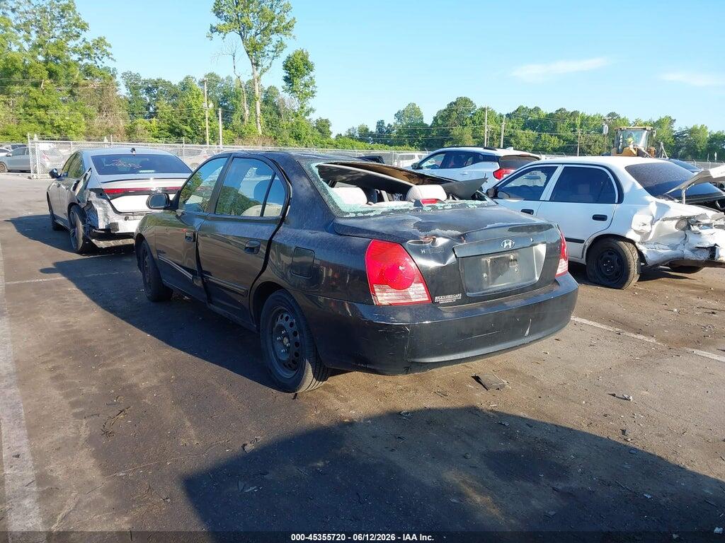 KMHDN46D86U349974 2006 HYUNDAI ELANTRA photo no. 3