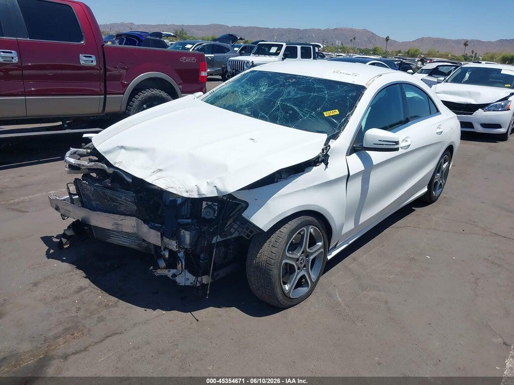 WDDSJ4EB6JN677782 2018 MERCEDES-BENZ CLA 250 photo no. 2