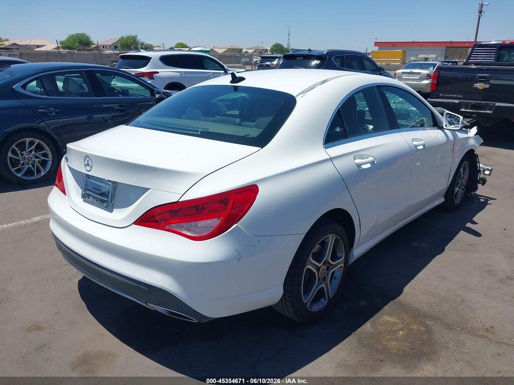 WDDSJ4EB6JN677782 2018 MERCEDES-BENZ CLA 250 photo no. 4