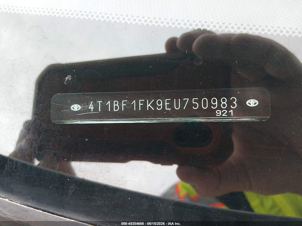 4T1BF1FK9EU750983 2014 TOYOTA CAMRY photo no. 9
