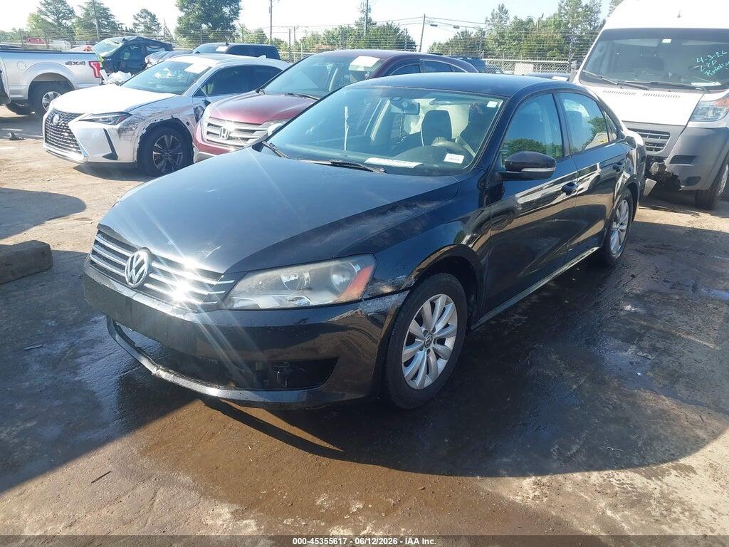 1VWAP7A37EC008262 2014 VOLKSWAGEN PASSAT photo no. 2