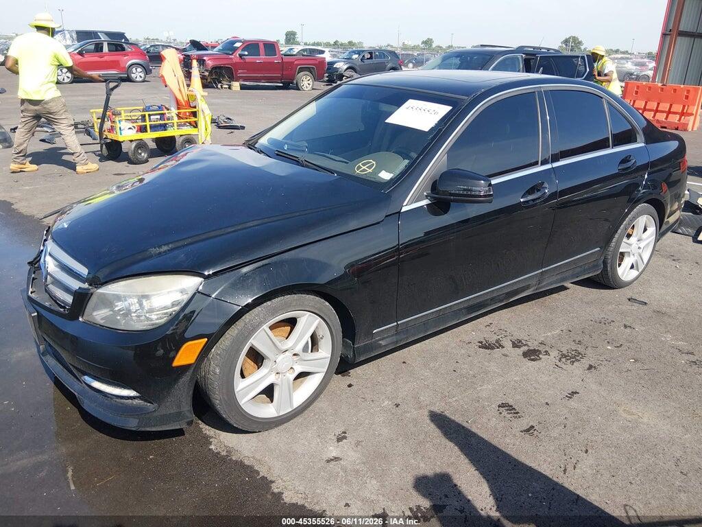 WDDGF8BB2BR144020 2011 MERCEDES-BENZ C 300 photo no. 2