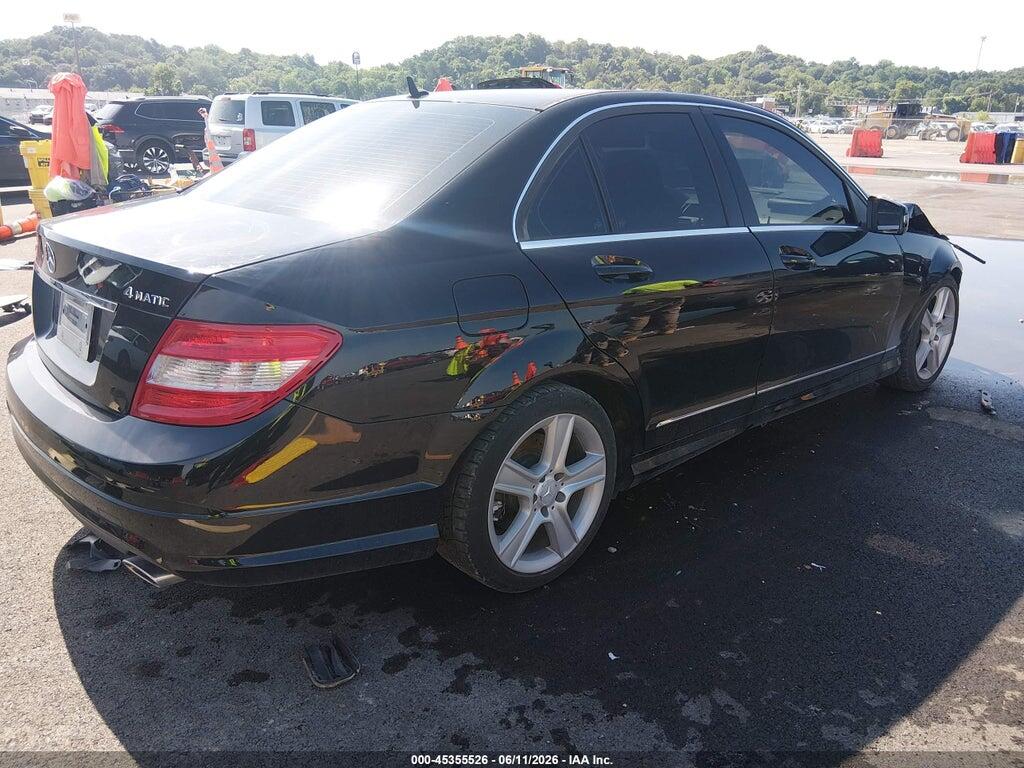WDDGF8BB2BR144020 2011 MERCEDES-BENZ C 300 photo no. 4