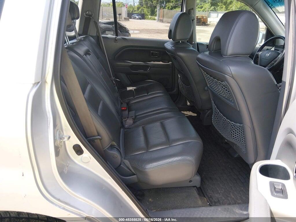 5FNYF18528B010355 2008 HONDA PILOT photo no. 8
