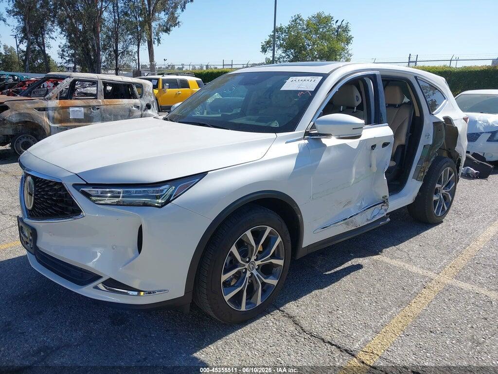 5J8YD9H42PL004239 2023 ACURA MDX photo no. 2