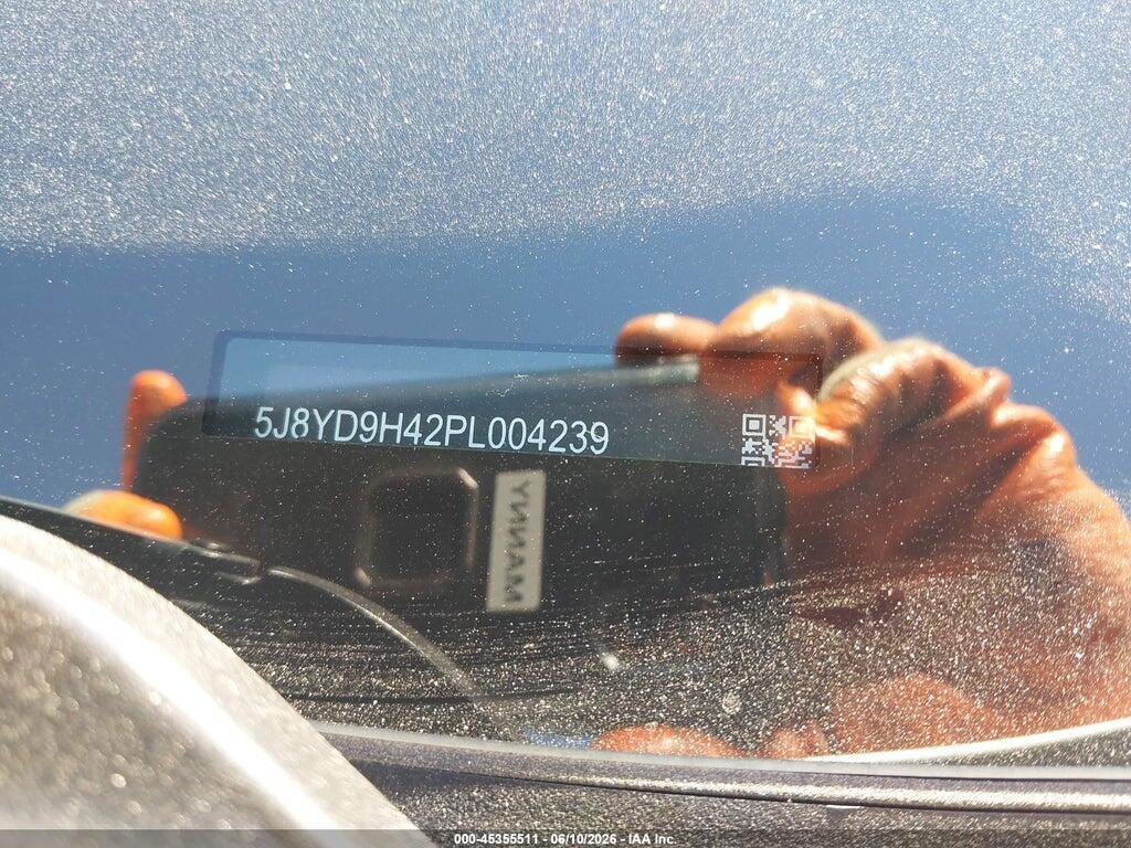 5J8YD9H42PL004239 2023 ACURA MDX photo no. 9