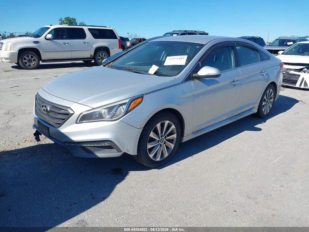 5NPE34AF1FH081576 2015 HYUNDAI SONATA photo no. 2