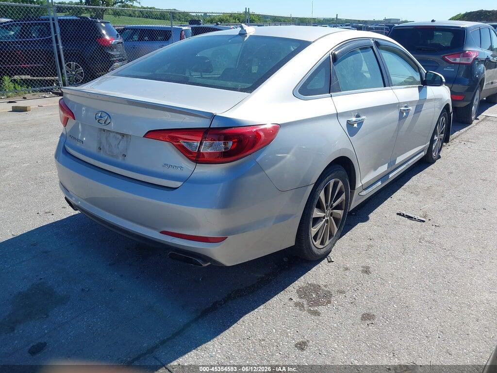 5NPE34AF1FH081576 2015 HYUNDAI SONATA photo no. 4