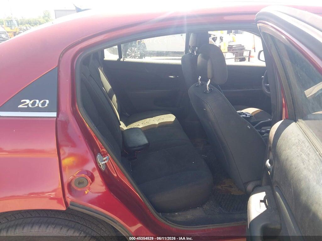 1C3CCBBB7CN131095 2012 CHRYSLER 200 photo no. 8