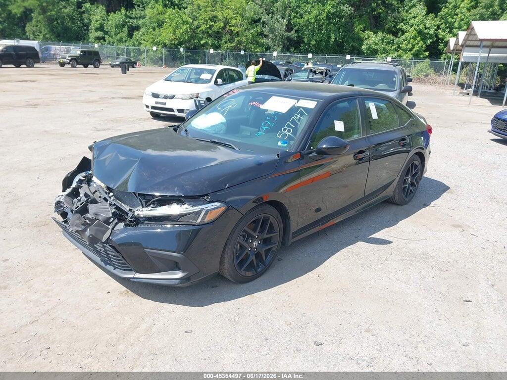 2HGFE2F57NH587747 2022 HONDA CIVIC photo no. 2