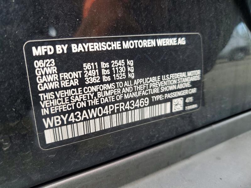2023 BMW I4 EDRIVE 35 — Фото 12 из 12