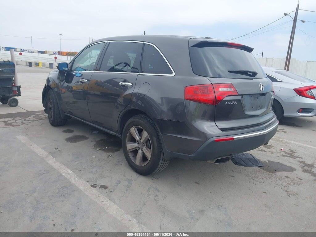 2HNYD2H64BH503874 2011 ACURA MDX photo no. 3