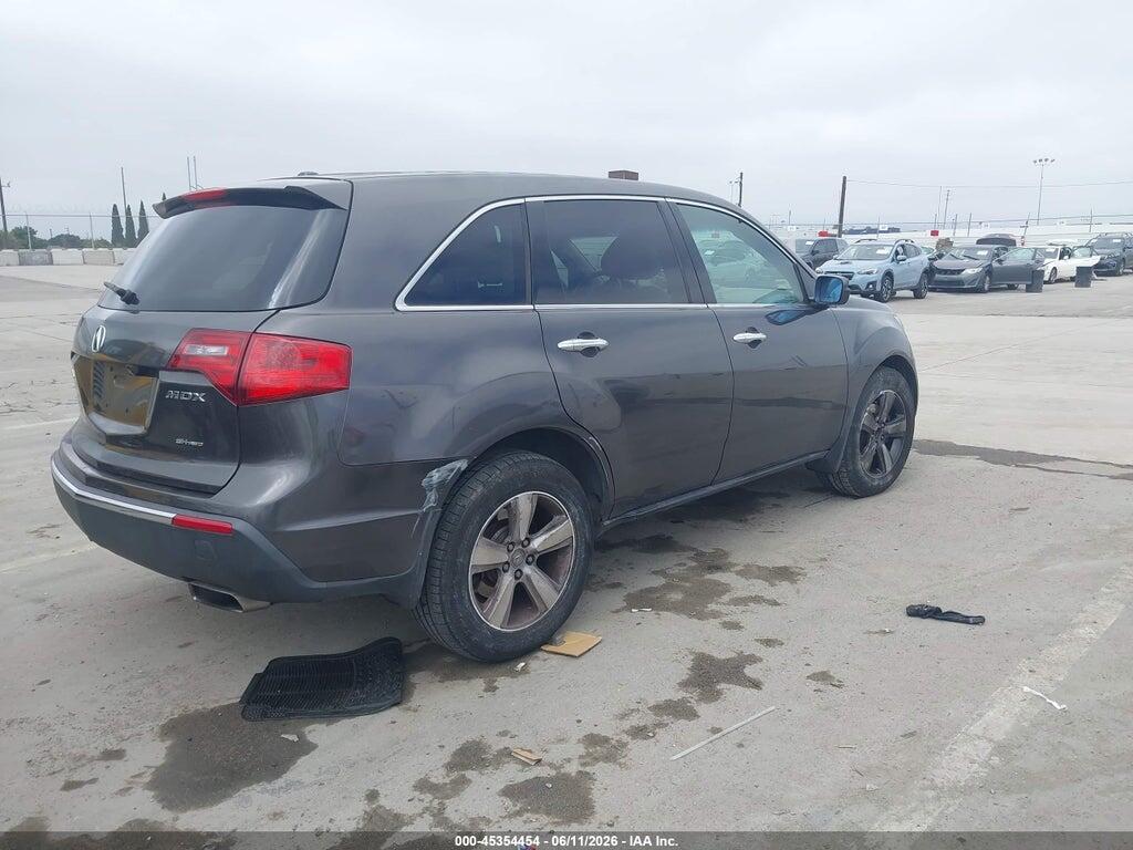 2HNYD2H64BH503874 2011 ACURA MDX photo no. 4