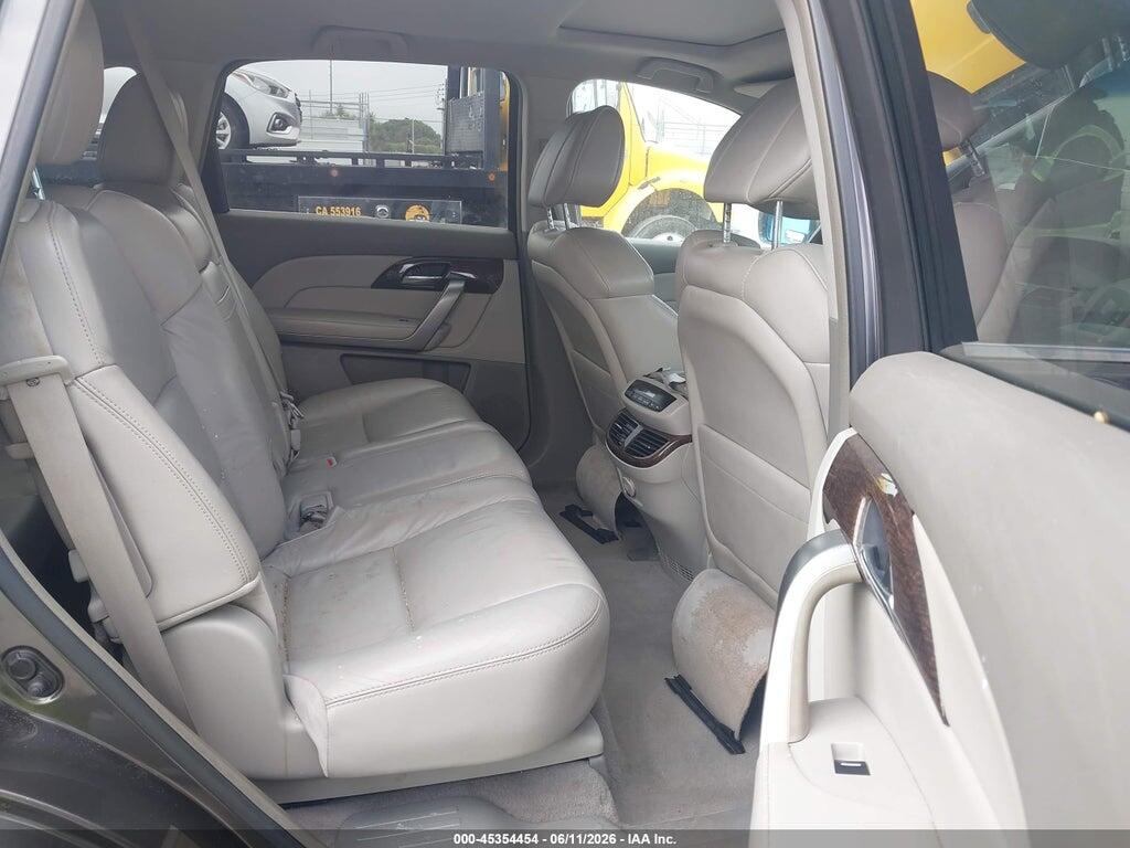 2HNYD2H64BH503874 2011 ACURA MDX photo no. 8