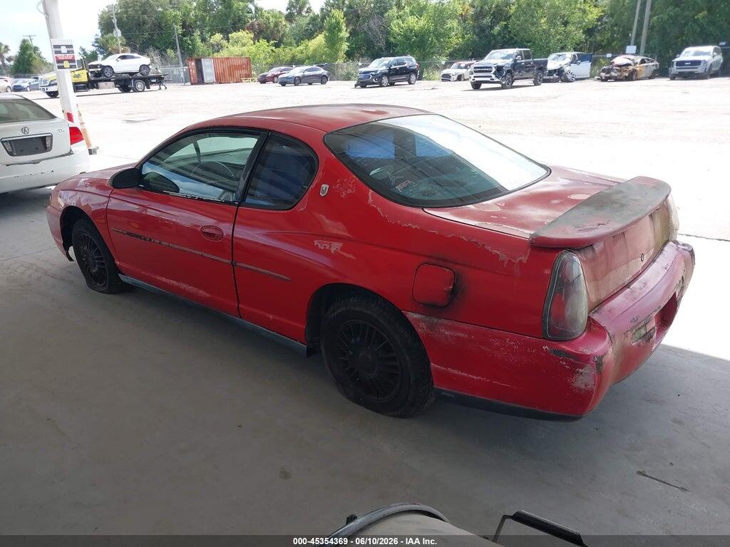 2G1WW12E629130017 2002 CHEVROLET MONTE CARLO photo no. 3