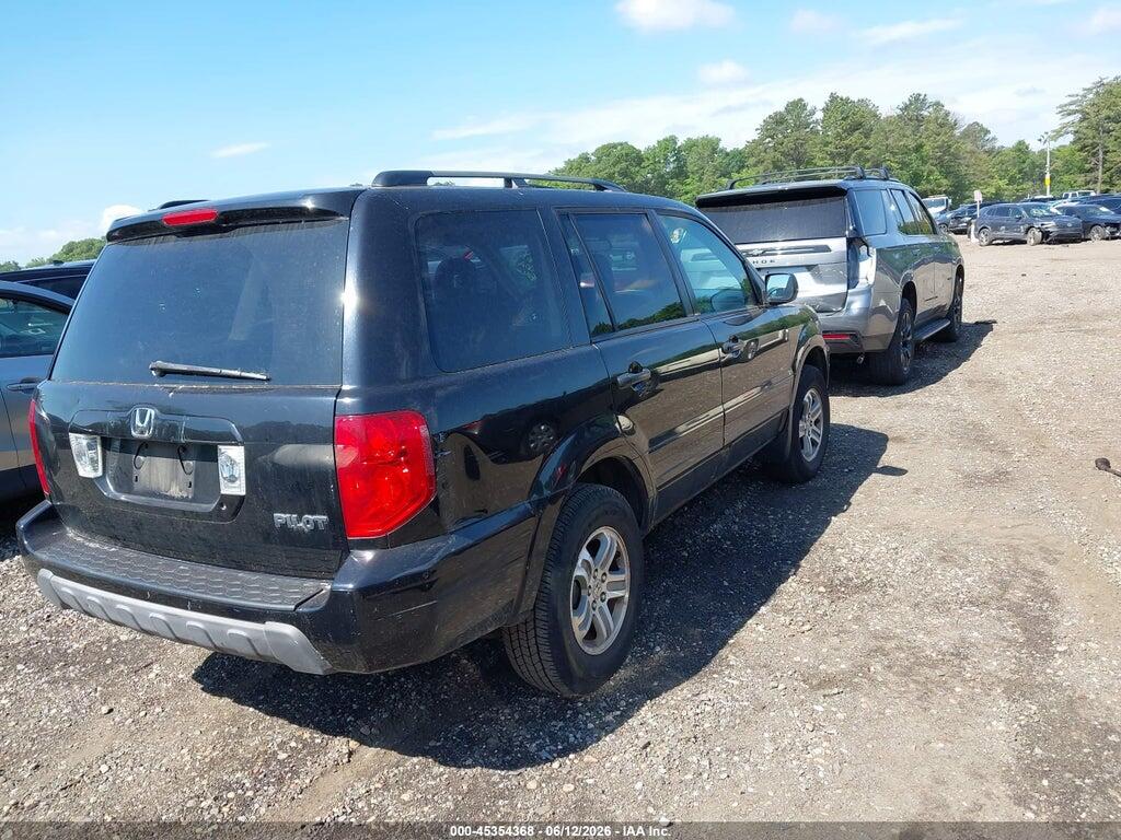 5FNYF18575B032766 2005 HONDA PILOT photo no. 4