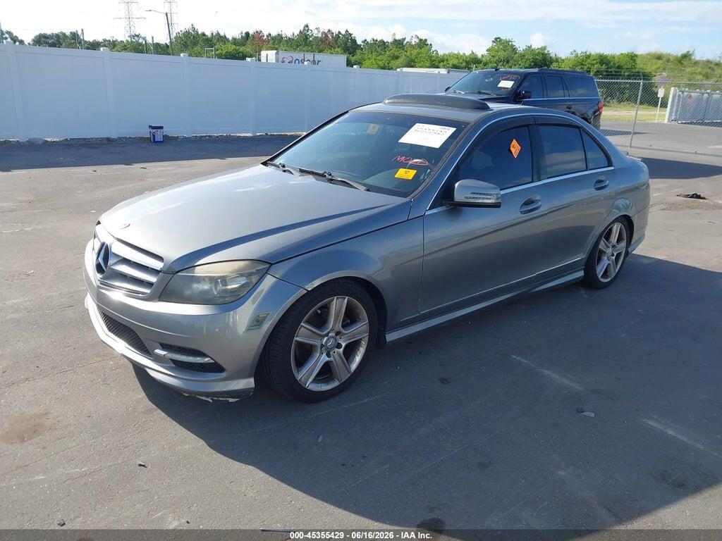 WDDGF5EB7BR137364 2011 MERCEDES-BENZ C 300 photo no. 2