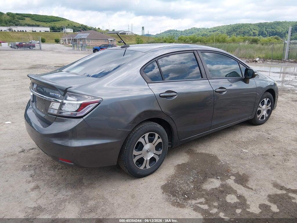19XFB4F27DE202299 2013 HONDA CIVIC HYBRID photo no. 4