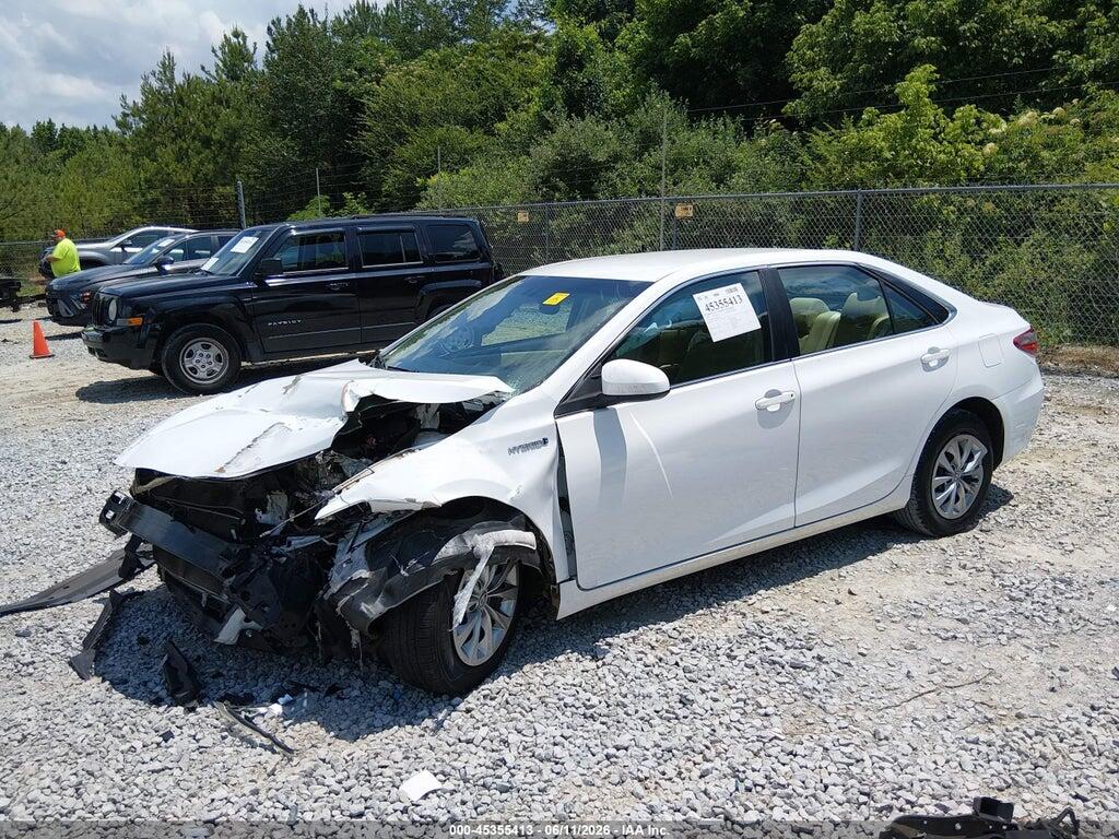 4T1BD1FK4GU196700 2016 TOYOTA CAMRY HYBRID photo no. 2
