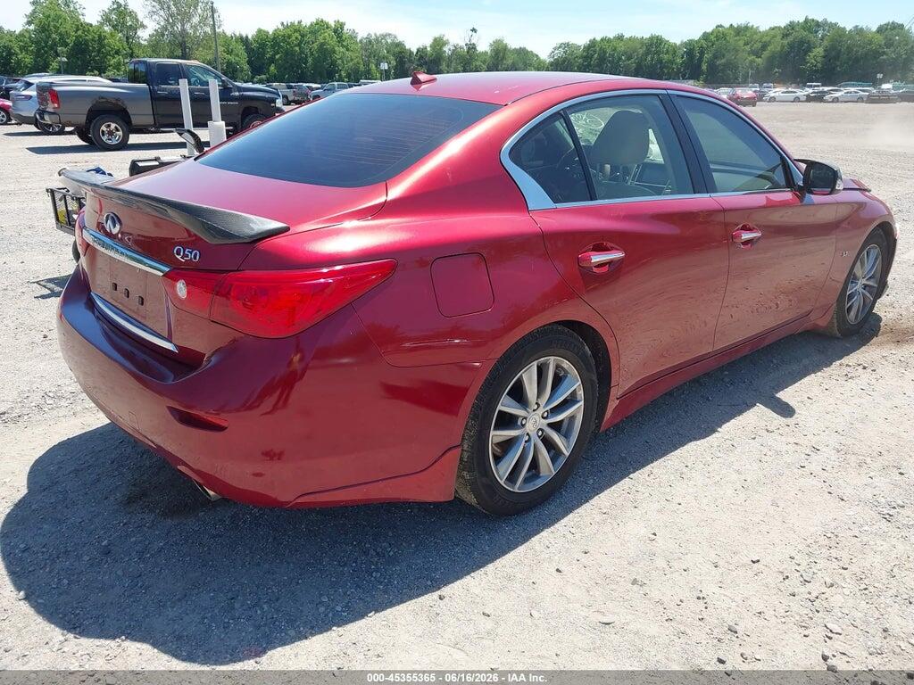 JN1BV7AP4FM353490 2015 INFINITI Q50 photo no. 4
