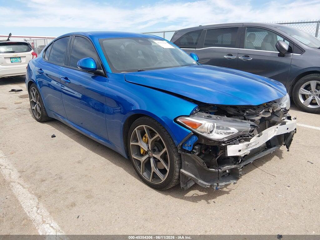 ZARFAECN7J7578414 2018 ALFA ROMEO GIULIA photo no. 1