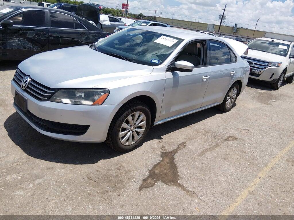 1VWAS7A31FC030550 2015 VOLKSWAGEN PASSAT photo no. 2