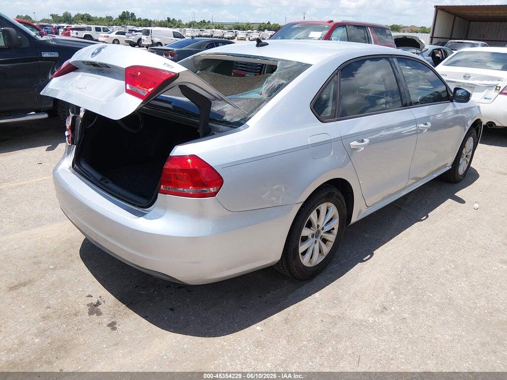 1VWAS7A31FC030550 2015 VOLKSWAGEN PASSAT photo no. 4