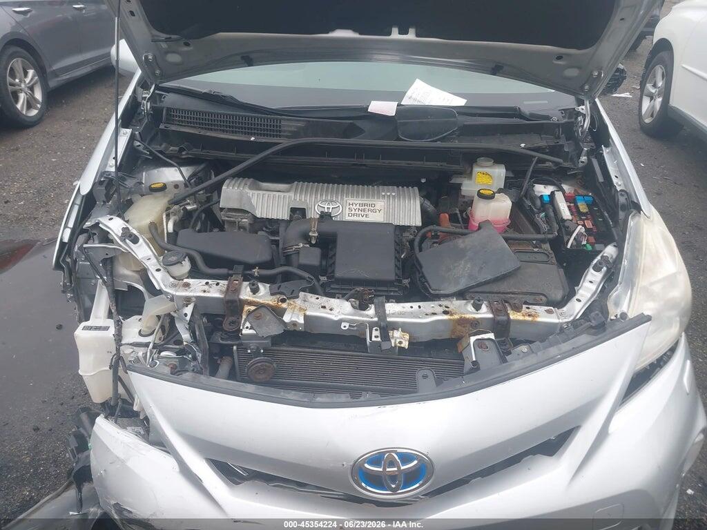JTDZN3EU5E3317963 2014 TOYOTA PRIUS V photo no. 10