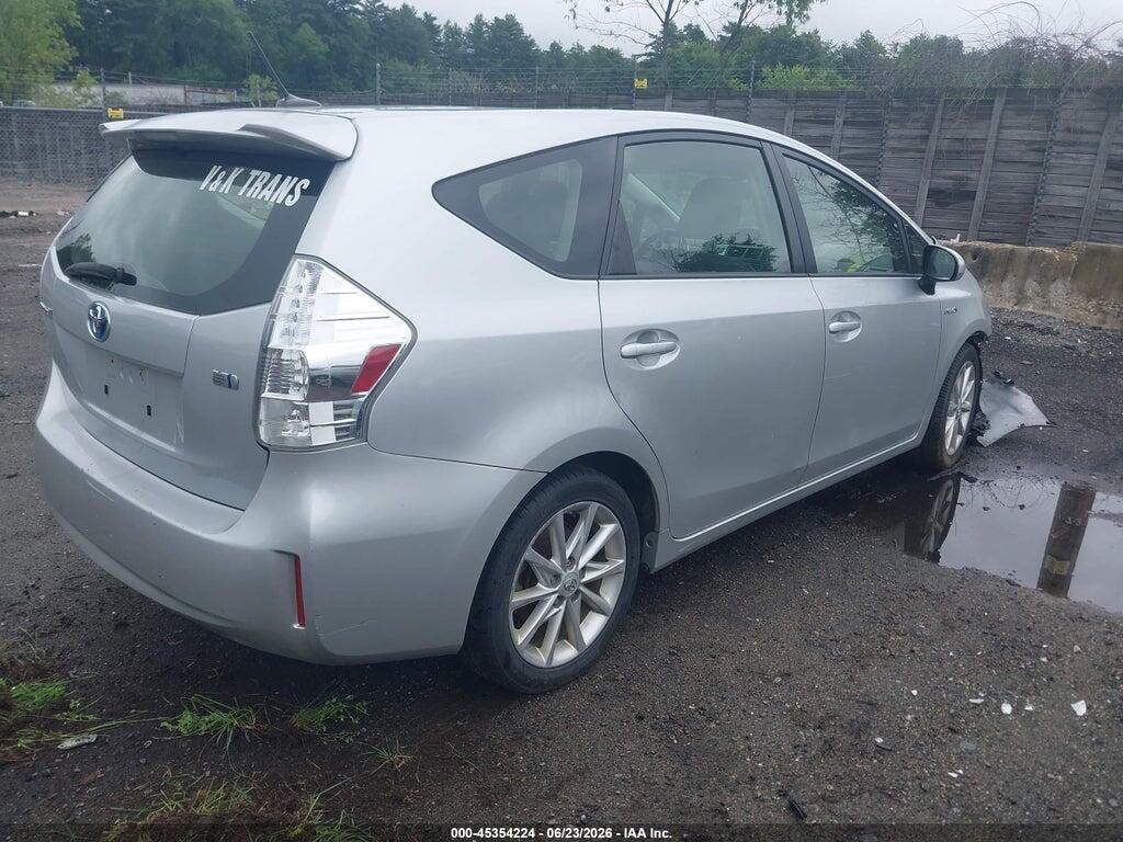 JTDZN3EU5E3317963 2014 TOYOTA PRIUS V photo no. 4