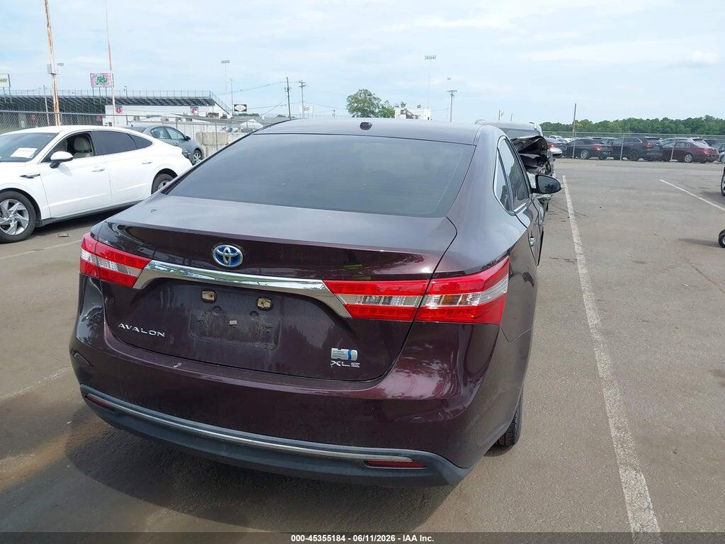 4T1BD1EB5FU046840 2015 TOYOTA AVALON HYBRID photo no. 4