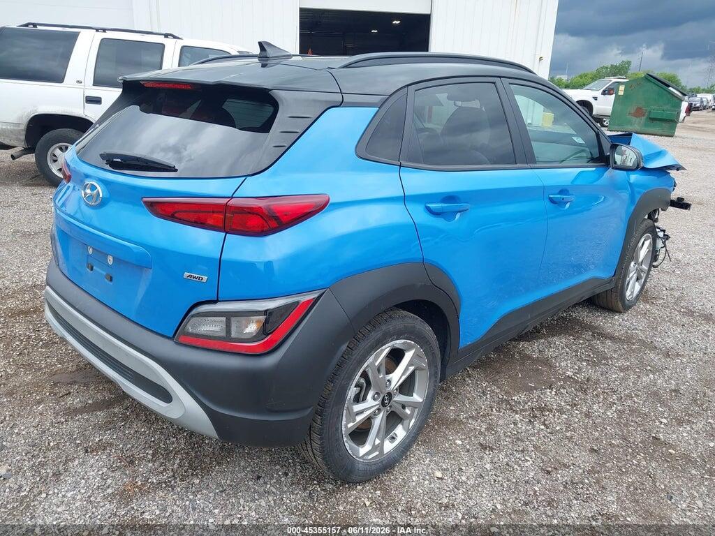 KM8K6CAB2NU778210 2022 HYUNDAI KONA photo no. 4