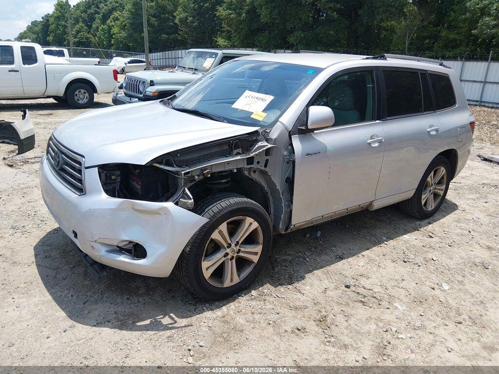 JTEDS43A082028772 2008 TOYOTA HIGHLANDER photo no. 2