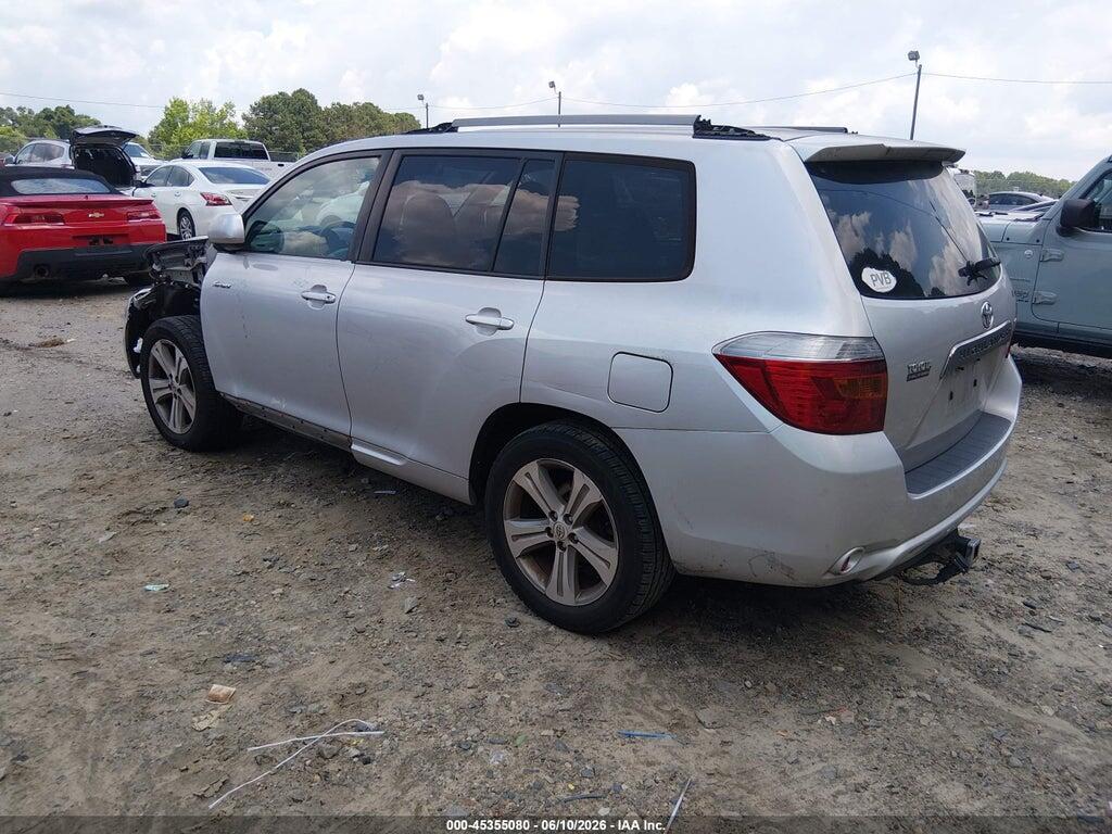 JTEDS43A082028772 2008 TOYOTA HIGHLANDER photo no. 3