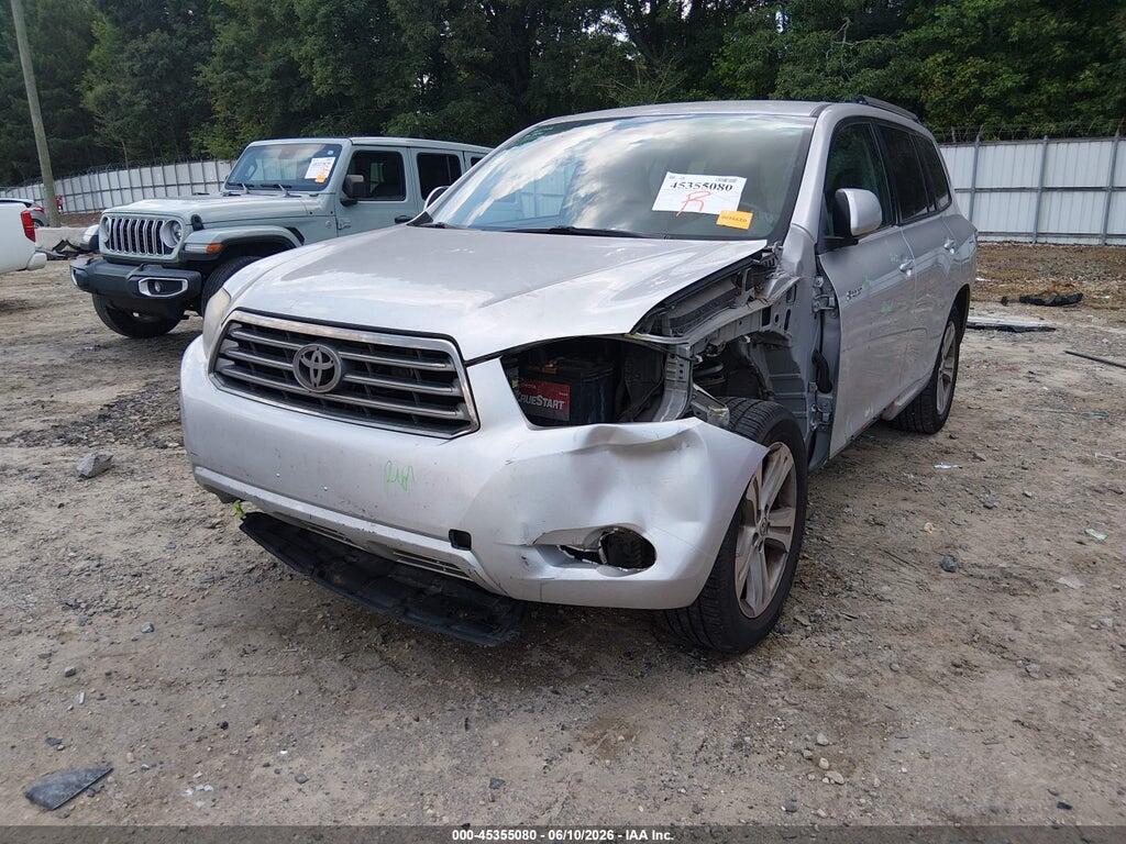 JTEDS43A082028772 2008 TOYOTA HIGHLANDER photo no. 6