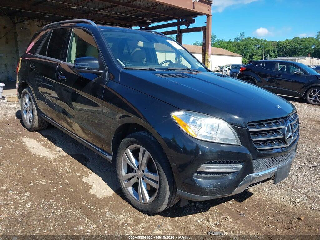 4JGDA5HB9EA390840 2014 MERCEDES-BENZ ML 350 photo no. 1