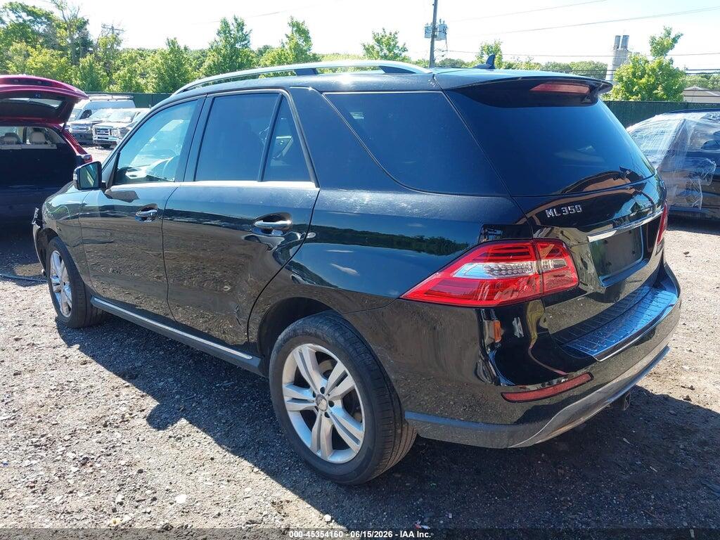 4JGDA5HB9EA390840 2014 MERCEDES-BENZ ML 350 photo no. 3