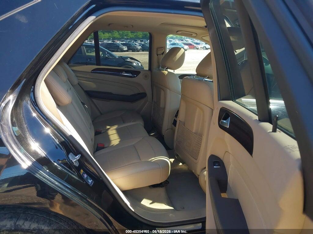 4JGDA5HB9EA390840 2014 MERCEDES-BENZ ML 350 photo no. 8