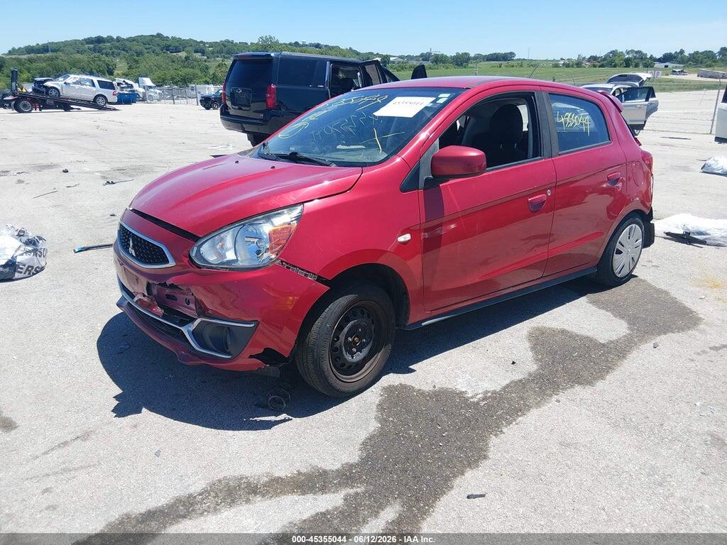 ML32A3HJXHH020969 2017 MITSUBISHI MIRAGE photo no. 2
