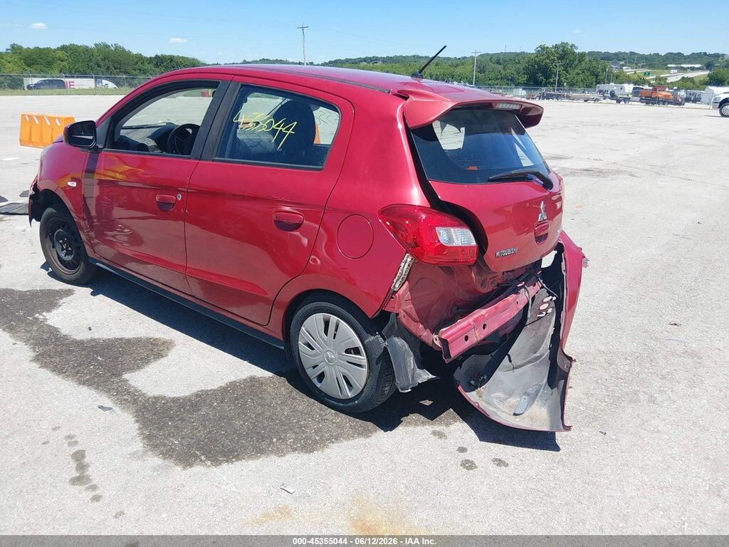 ML32A3HJXHH020969 2017 MITSUBISHI MIRAGE photo no. 3