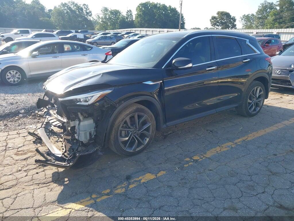 3PCAJ5DA1MF126313 2021 INFINITI QX50 photo no. 2