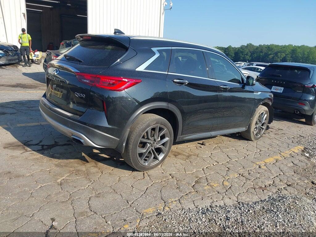 3PCAJ5DA1MF126313 2021 INFINITI QX50 photo no. 4