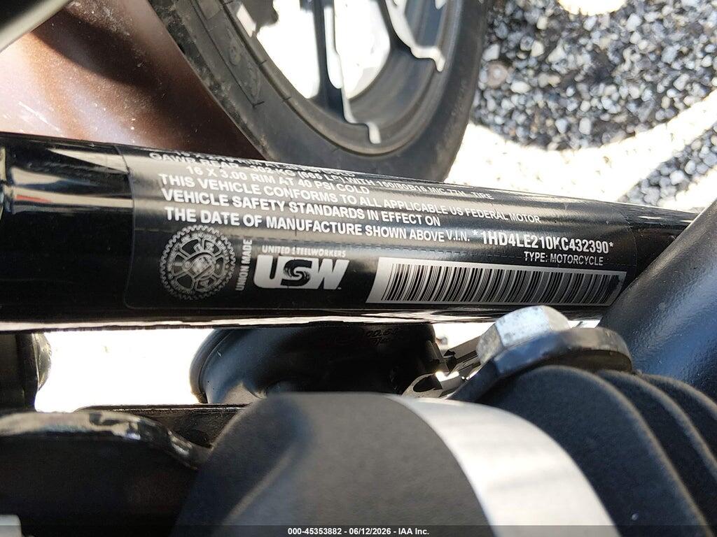 1HD4LE210KC432390 2019 HARLEY-DAVIDSON XL883 photo no. 10
