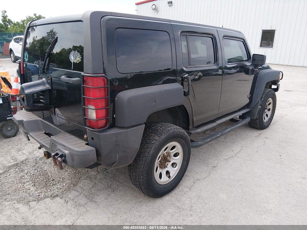 5GTDN13E678150702 2007 HUMMER H3 SUV photo no. 4