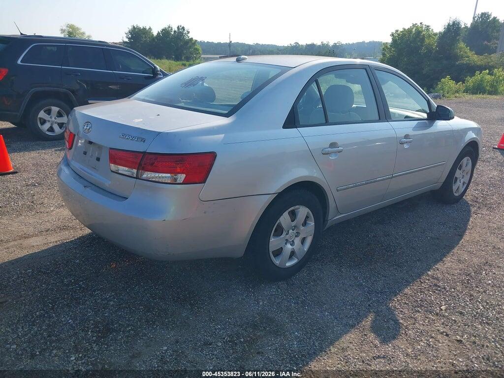 5NPET46C07H248784 2007 HYUNDAI SONATA photo no. 4