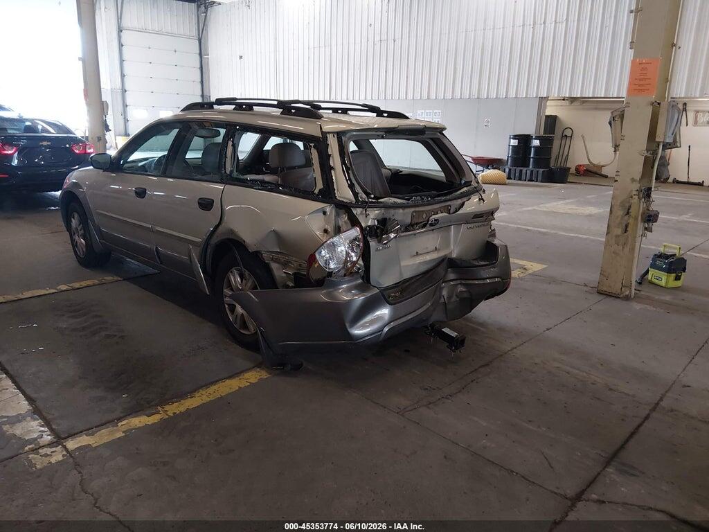 4S4BP61C657360366 2005 SUBARU OUTBACK photo no. 3